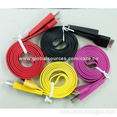 Charging cable, looks like noodles, with data transmission, CC001